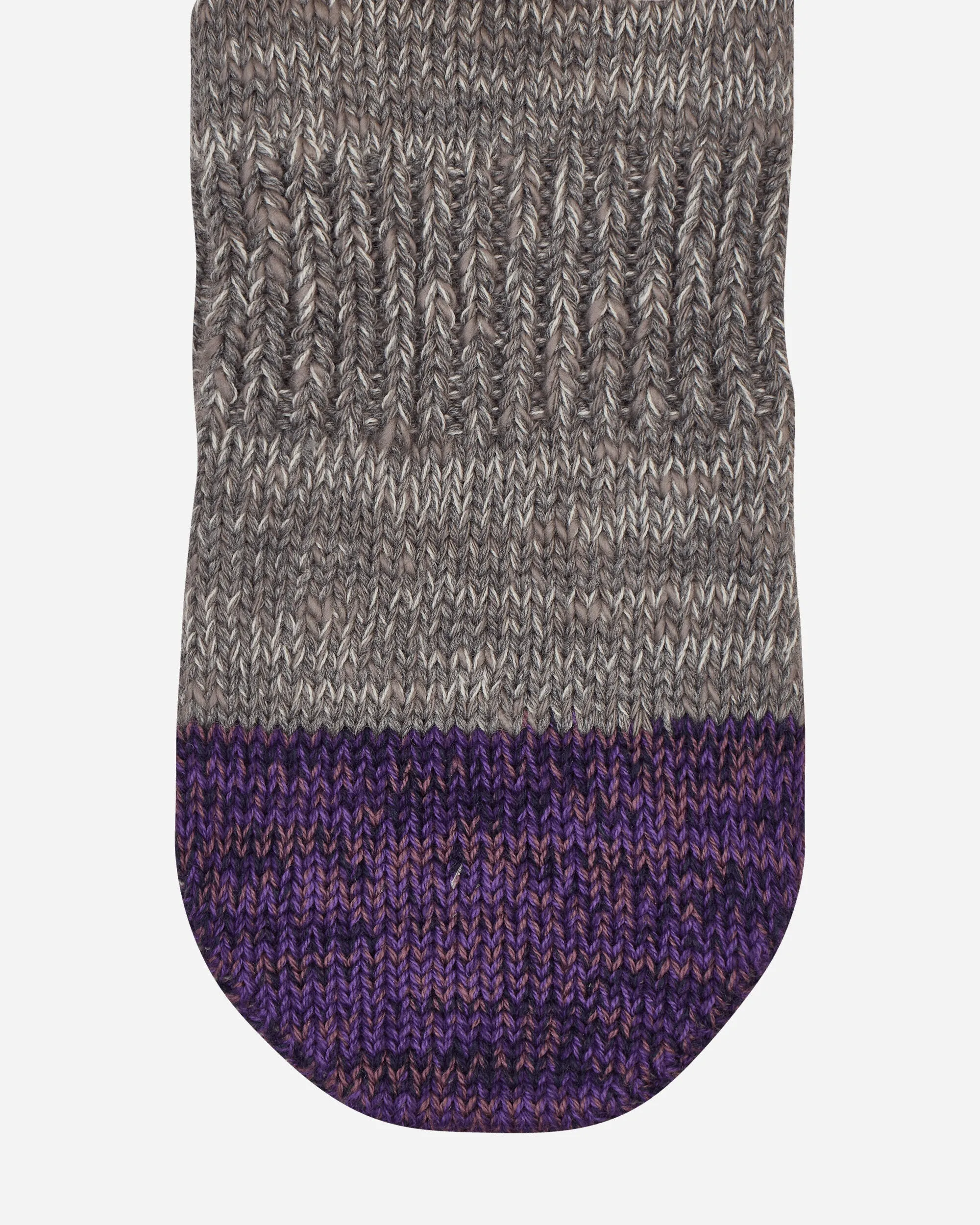60 Yarns Grandrelle Ivy Rainbowy Happy Heel-Hold Socks Grey