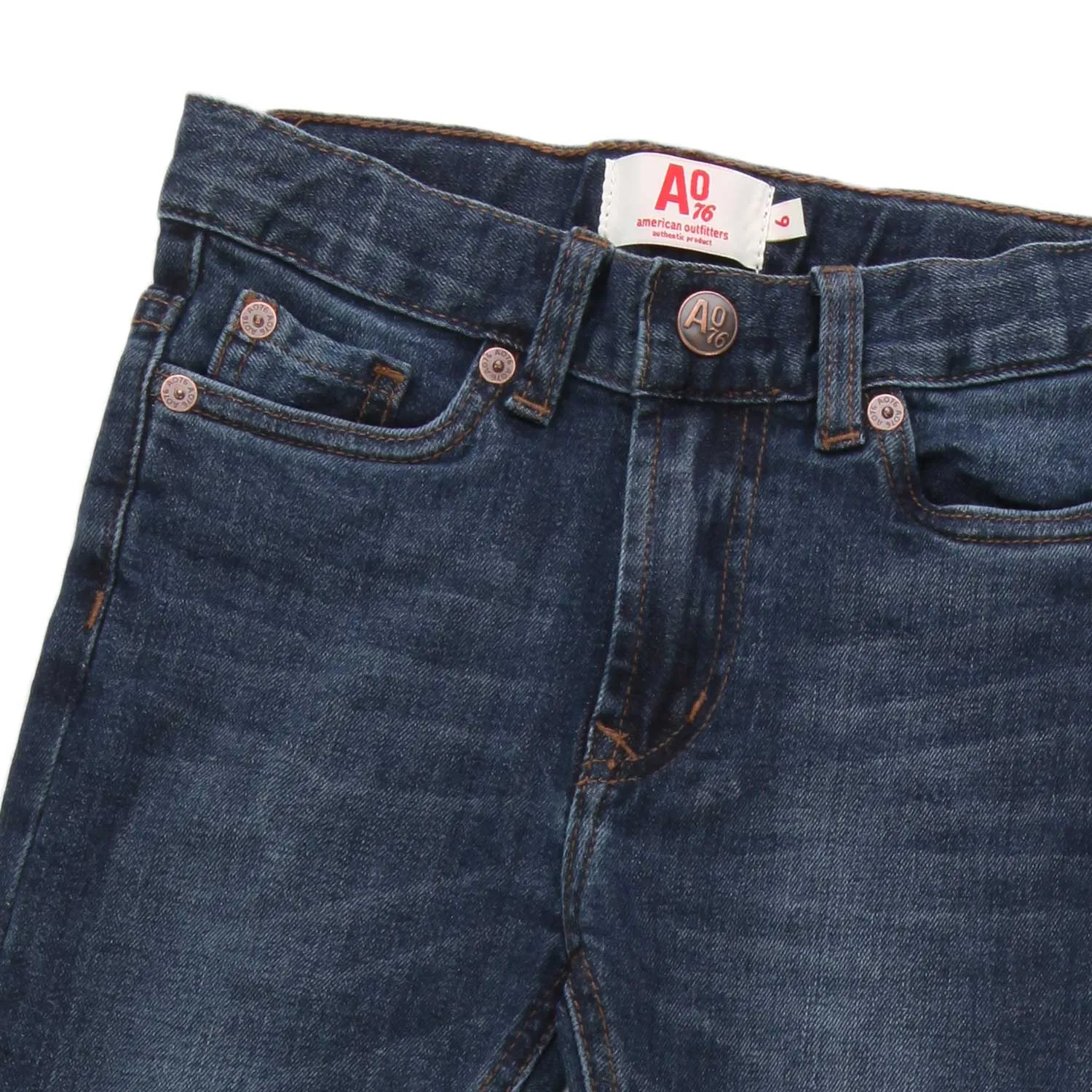 American Outfitters Dark Blue Slim Fit Jeans For Girls And Teen