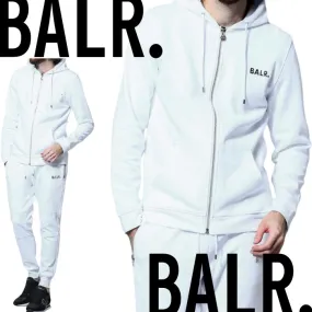 BALR  |Unisex Street Style Long Sleeves Plain Cotton Logo Hoodies
