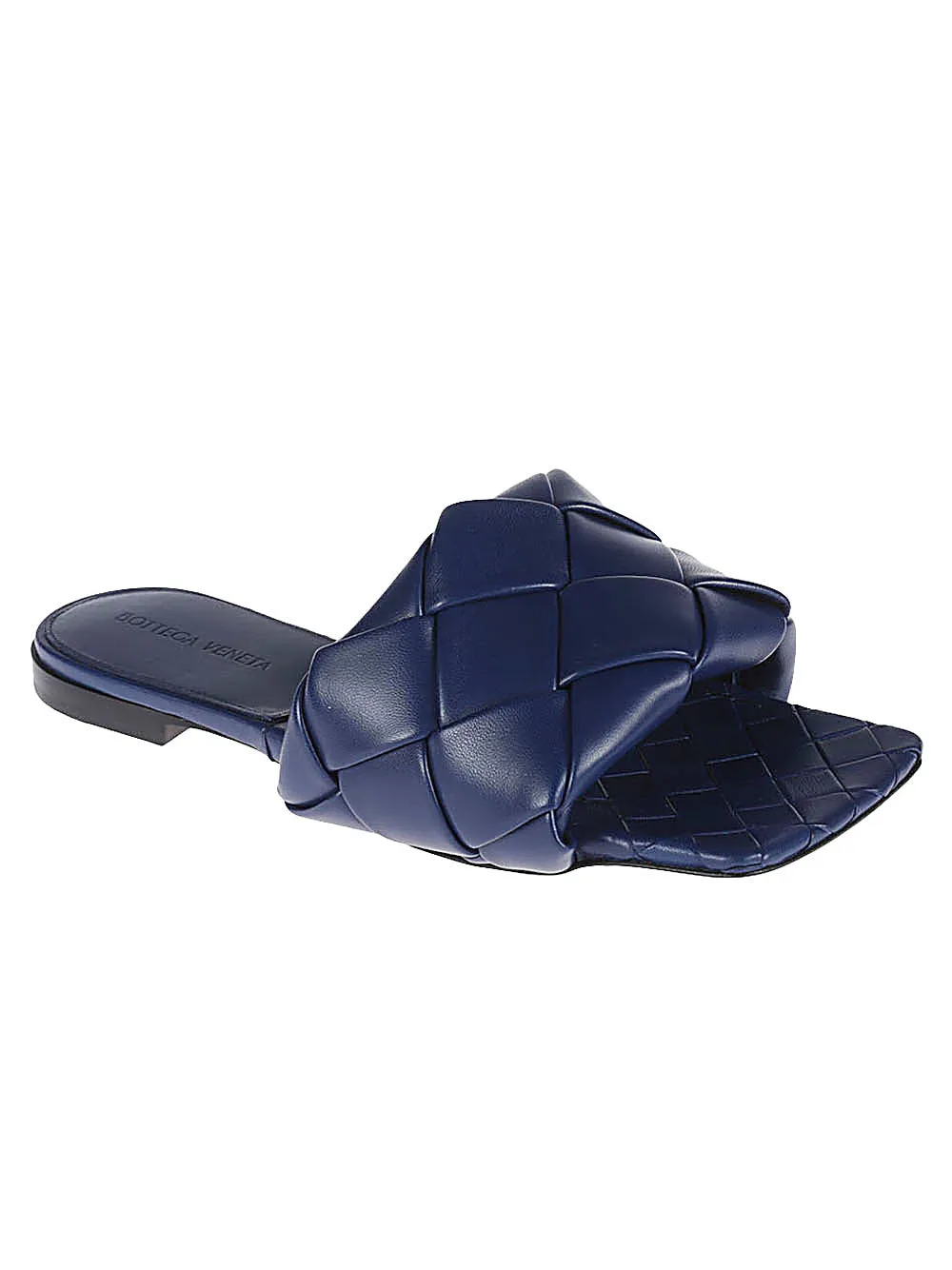Bottega Veneta    Bottega Veneta Lido Leather Flat Sandals