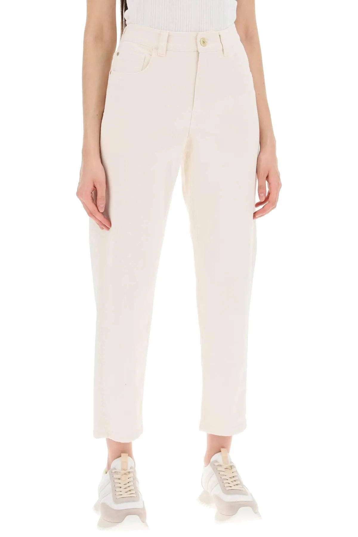Brunello Cucinelli    Brunello Cucinelli Able Cotton Denim Jeans For Everyday Wear.