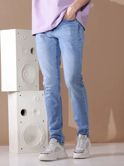 BuyTrue Blue Regular Fit Jeans Online in India -Beyoung