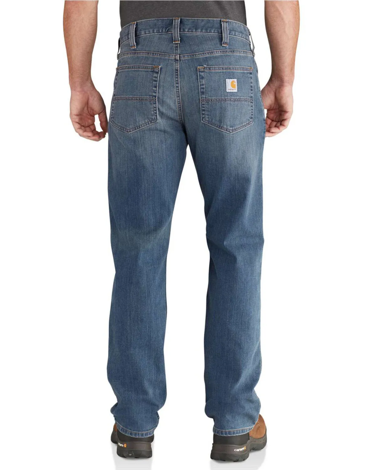 Carhartt Men's Rugged Flex Relaxed Straight Work Jeans