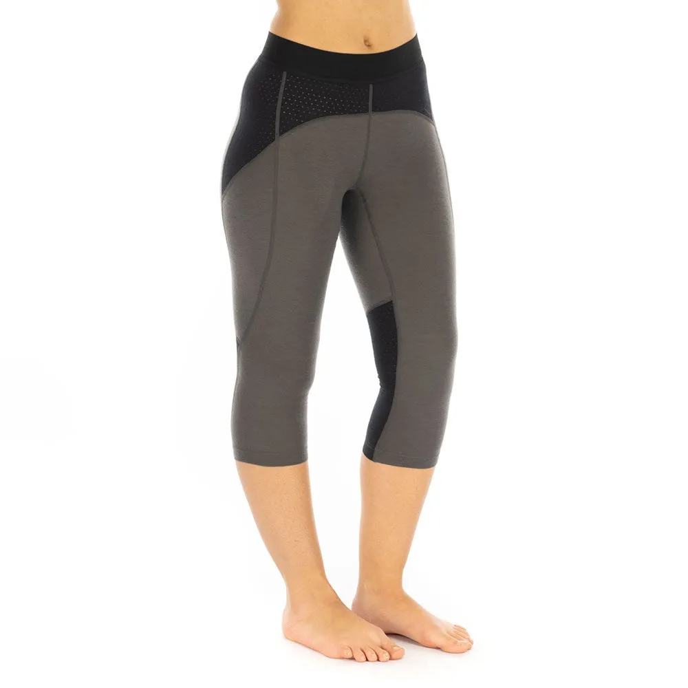 Darkhorse 185 Zoned 3/4 Leggings                             Ash/Black