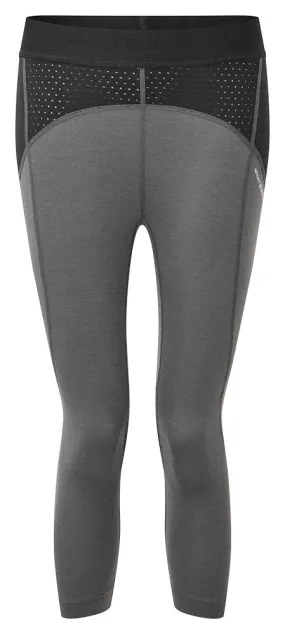 Darkhorse 185 Zoned 3/4 Leggings                             Ash/Black