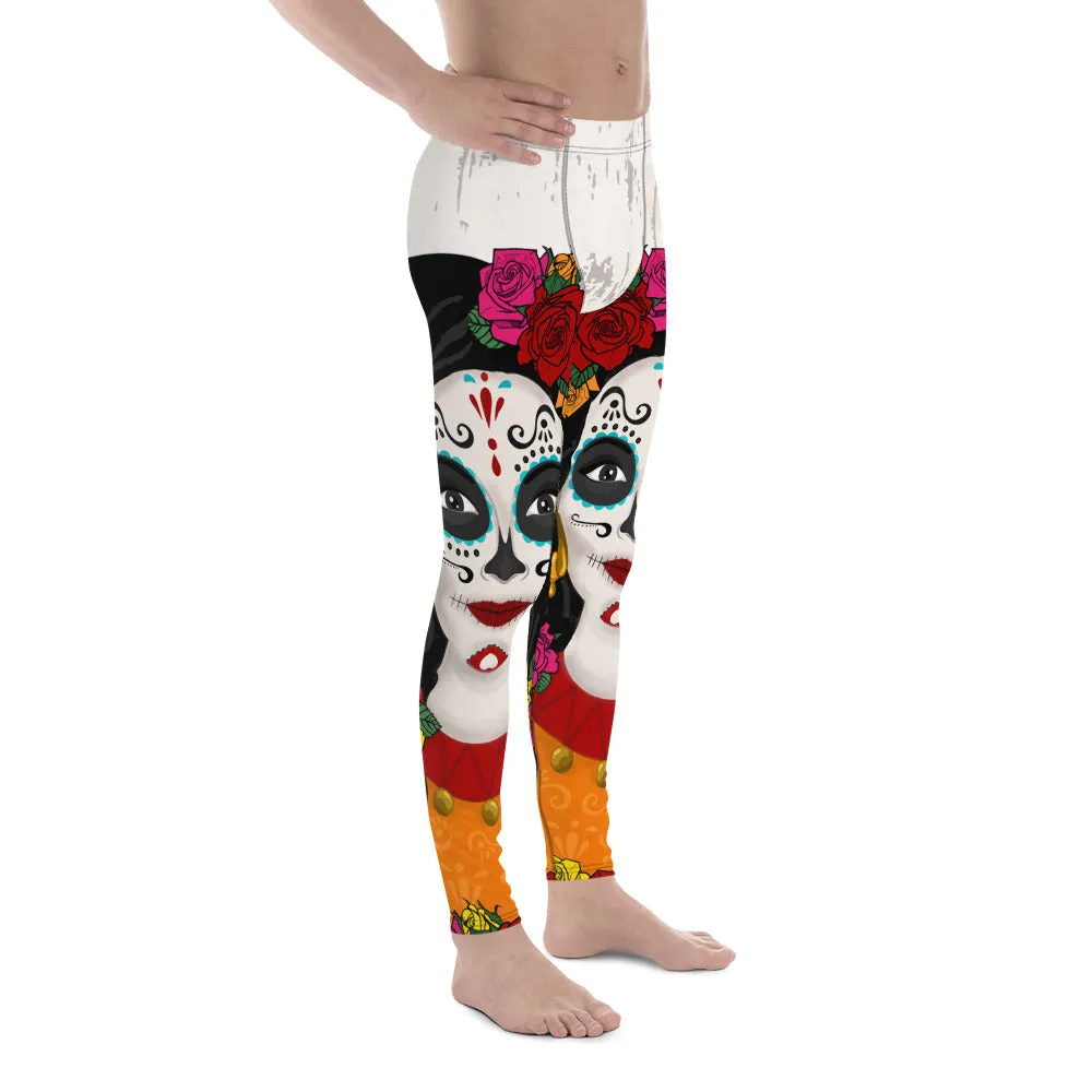 Day of the Dead Vibes Men's Leggings