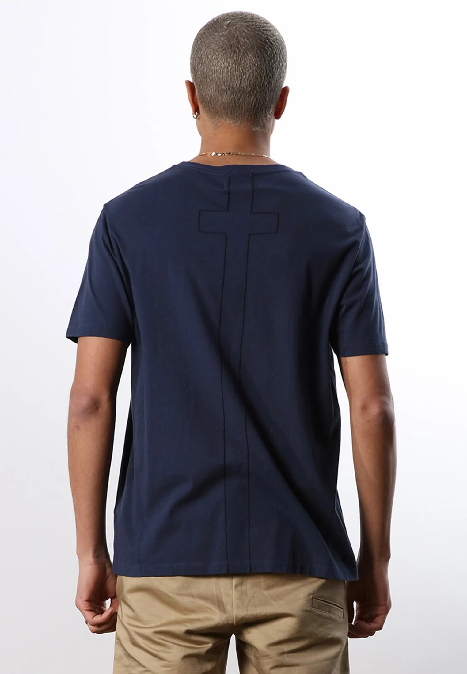 ESSENTIAL CORE INDIGO T-SHIRT