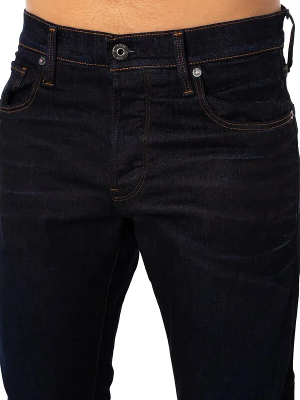G-Star RAW 3301 Tapered Fit Jeans - Dark Aged