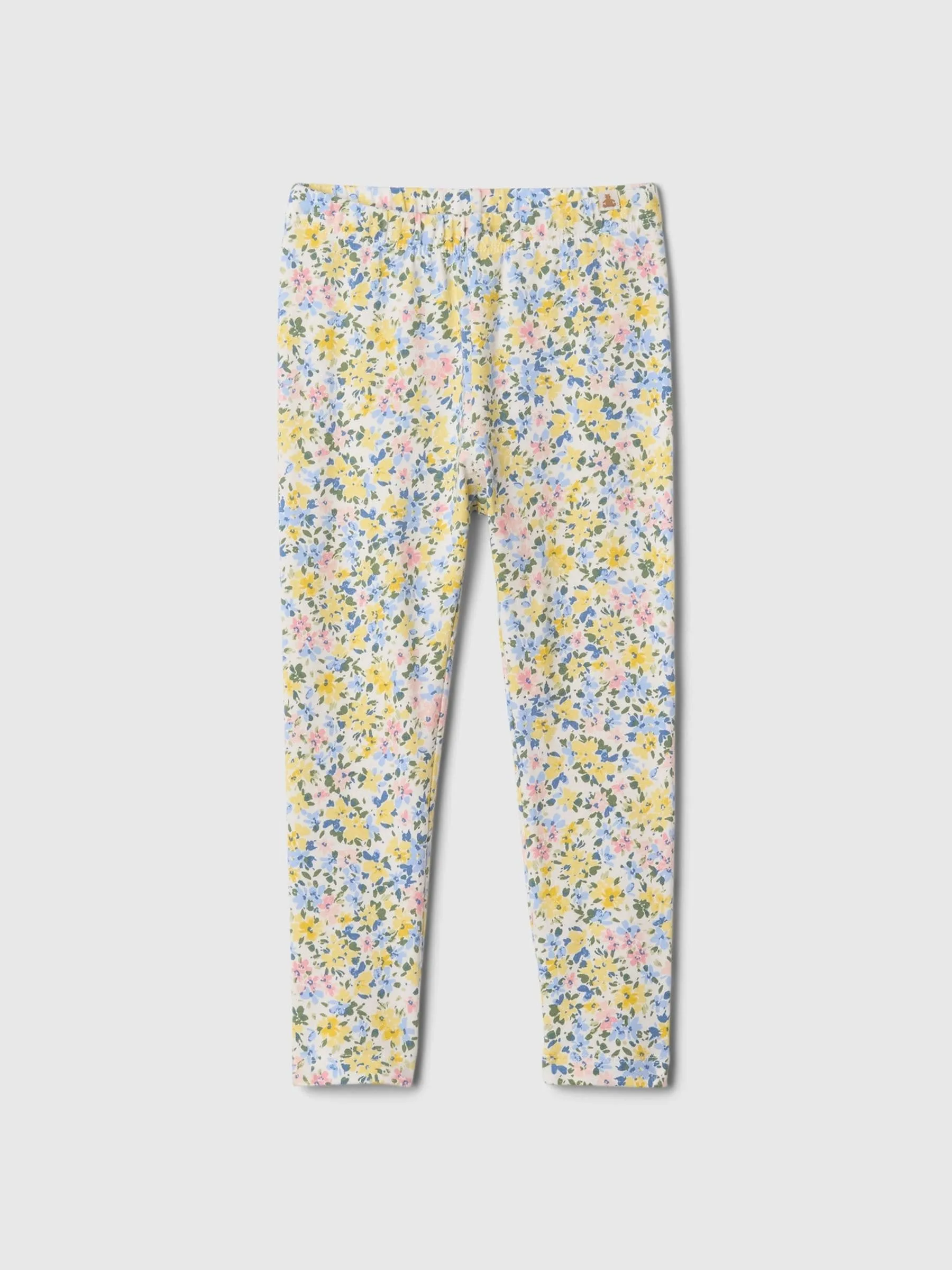 Gap Yellow Floral Print Leggings (6mths-5yrs)