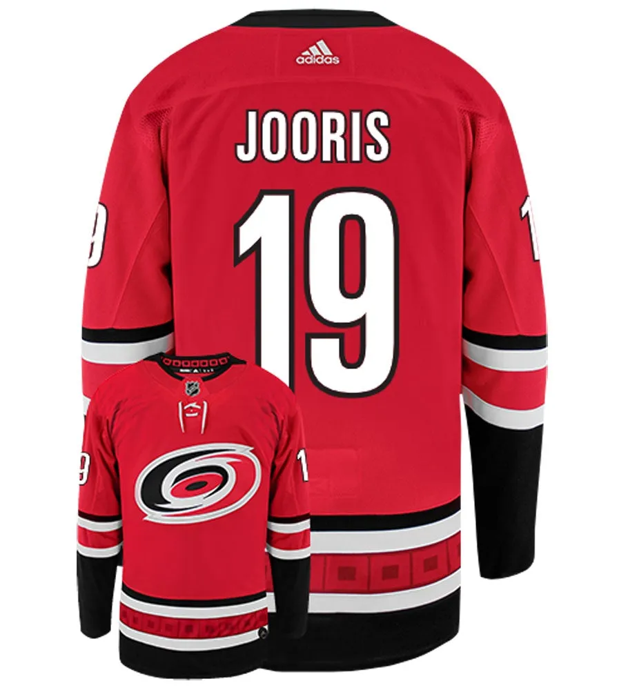 Josh Jooris Carolina Hurricanes Adidas Authentic Home NHL Hockey Jersey     