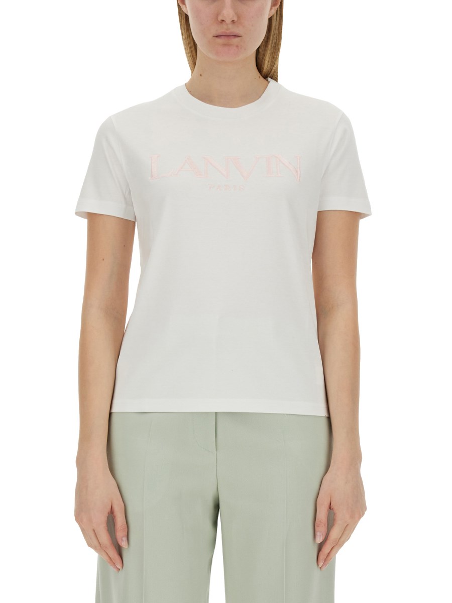 LANVIN      T-SHIRT CON LOGO