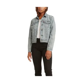 Levi's Original Trucker Jacket Giubotto In Jeans Donna All Mine