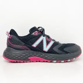 New Balance Womens 410 V7 WT410BP7 Black Running Shoes Sneakers Size 8 B