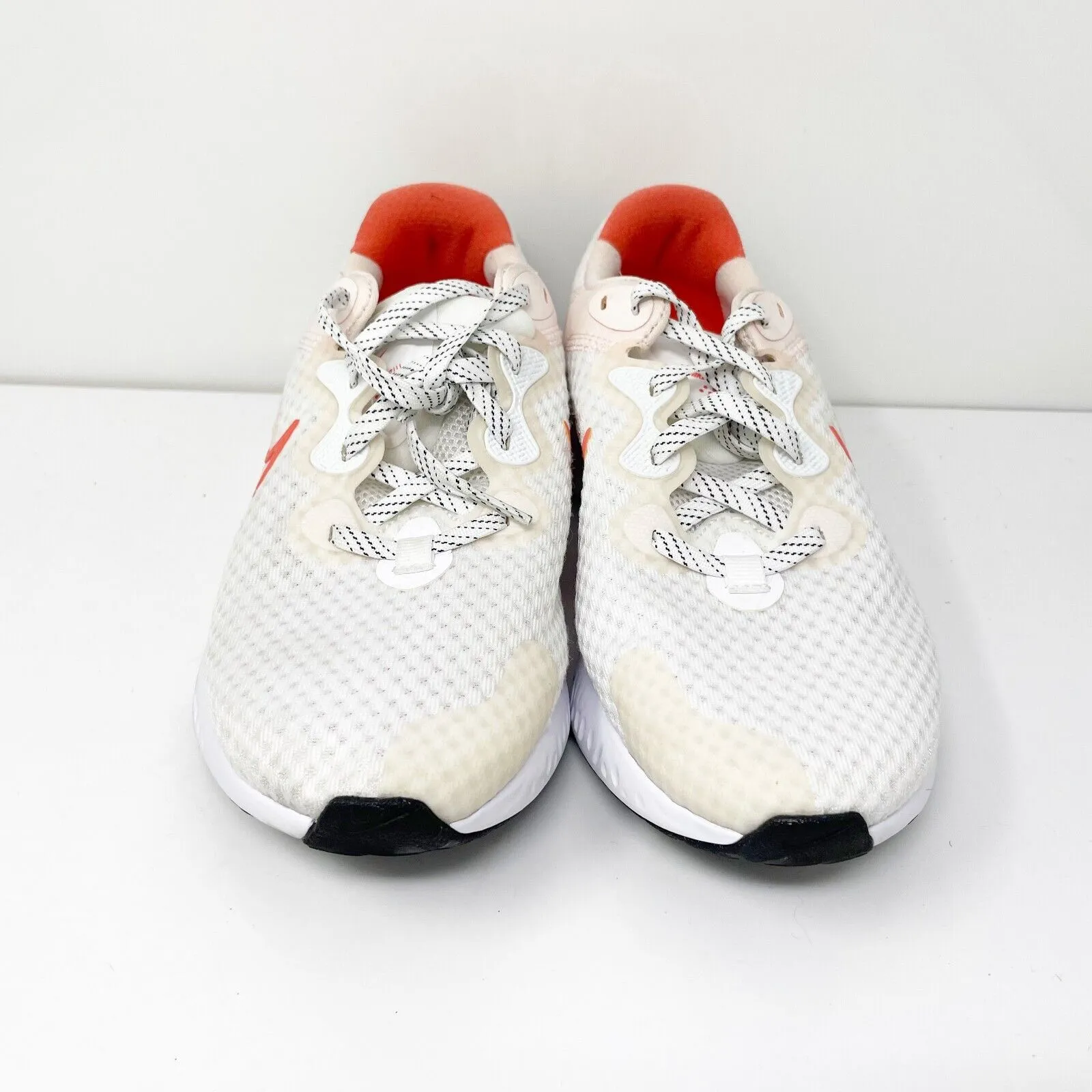 Nike Womens Renew Run 2 CU3505-105 White Running Shoes Sneakers Size 8.5