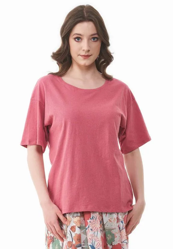 ORGANICATION T-Shirt Desert Rose
