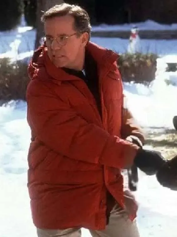Phil Hartman Jingle All the Way Red Puffer Jacket - New American Jackets