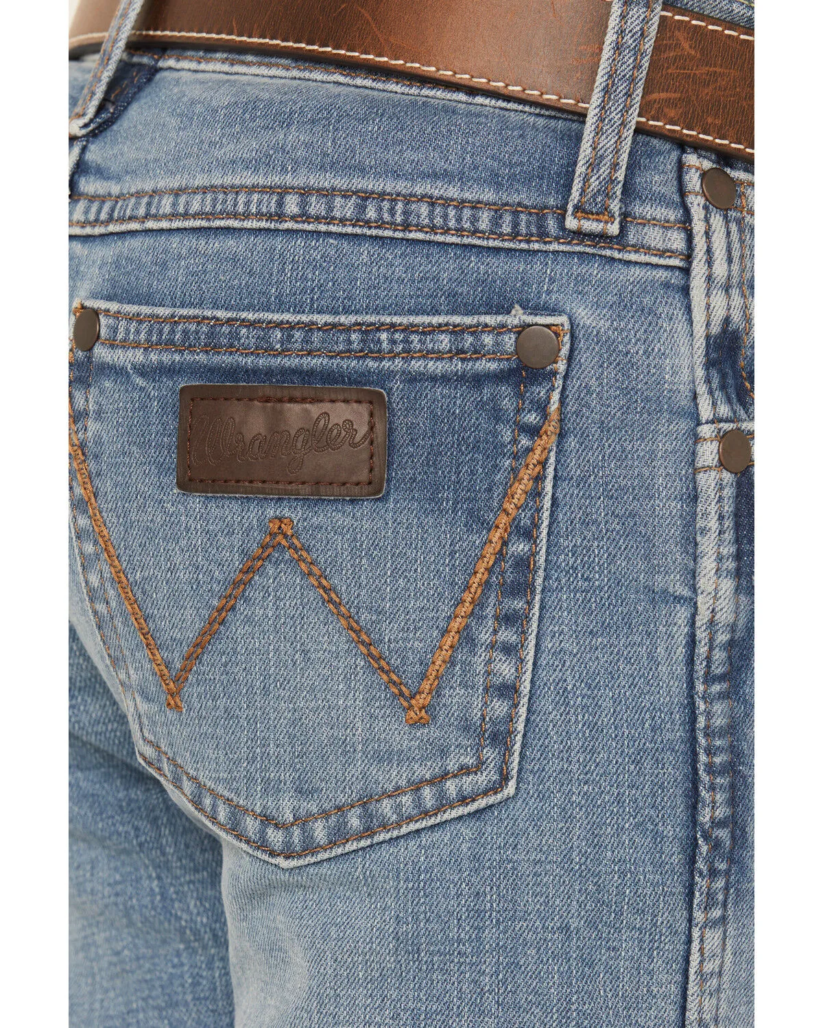 Product Name:  Wrangler Boys' Medium Wash Roughhouse Slim Straight Jeans - Big
