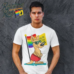 RainbowRoo Kangaroo T-Shirt Unisex (LG34)