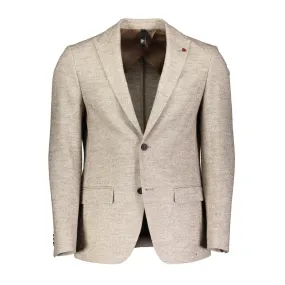ROY ROBSON Sakko Stretch Jersey Beige Jacket | Menswear Online