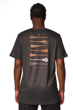 Signature Lax History T-Shirt - Gray