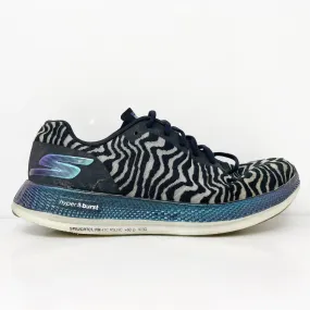 Skechers Womens Go Run Razor 3 Cloak 130024 Black Running Shoes Sneakers Size 8