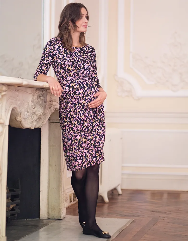 Smart Stretch Jersey Maternity & Nursing Dress