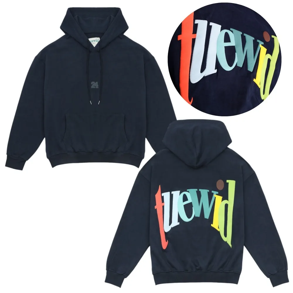 Tuewid  |Unisex Street Style Long Sleeves Logo Hoodies & Sweatshirts