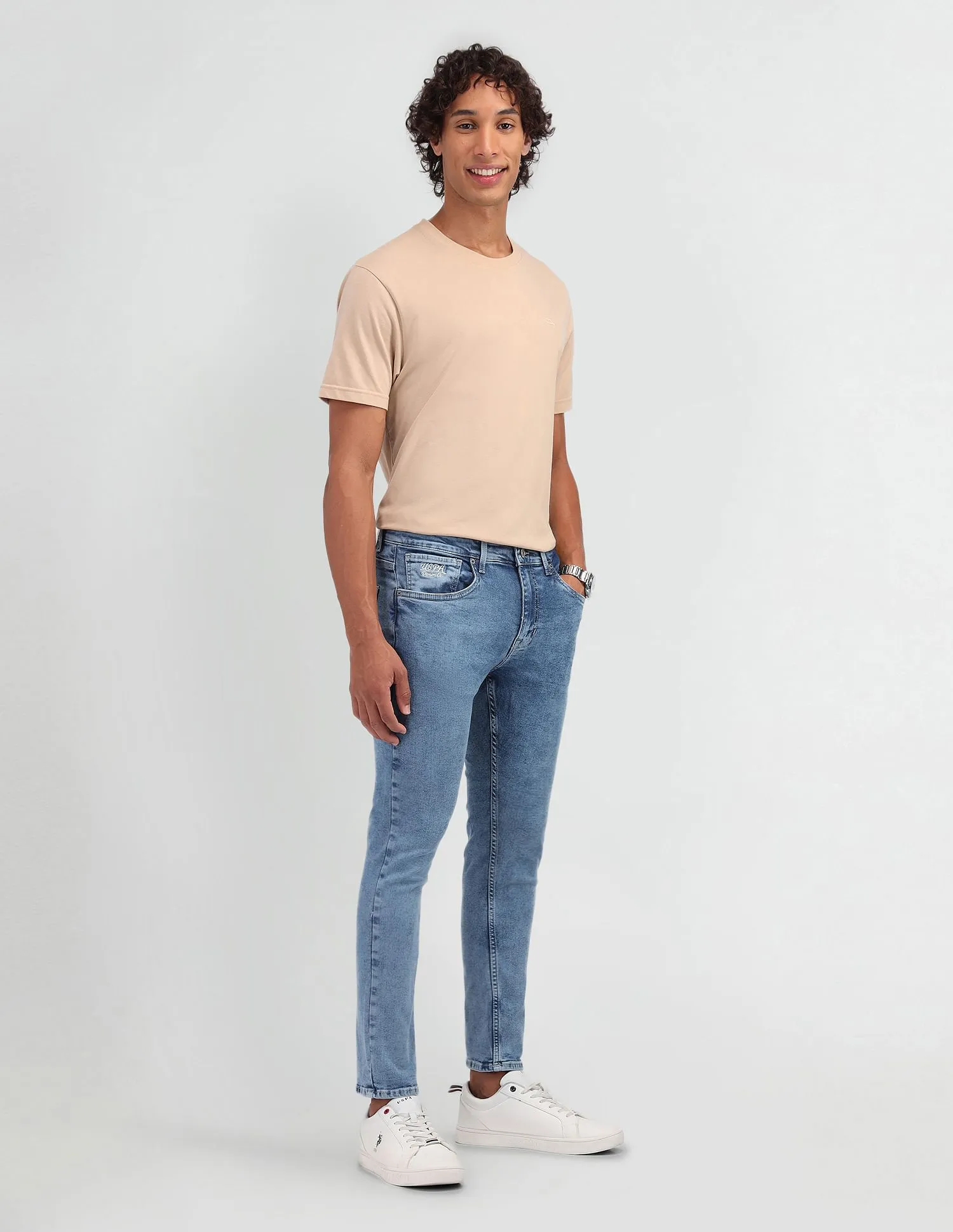 U.S. Polo Assn. Denim Co. Henry Tapered Fit Blue Jeans
