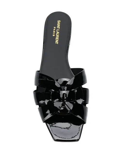 YVES SAINT LAURENT TRIBUTE NU PIEDS SANDALS MULES